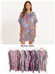 Strandkaftan mit Mandala-Print