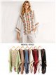 Embroidered poncho kaftan with pom pom trim