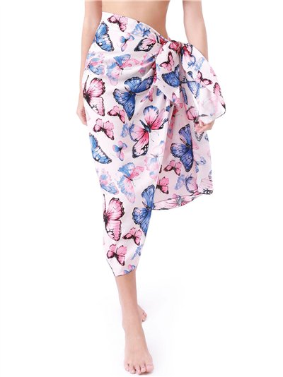 Pareo mariposas acuarela