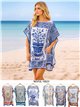 Printed beach kaftan