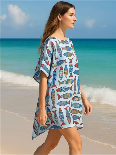 Strandkaftan, mediterraner Fisch