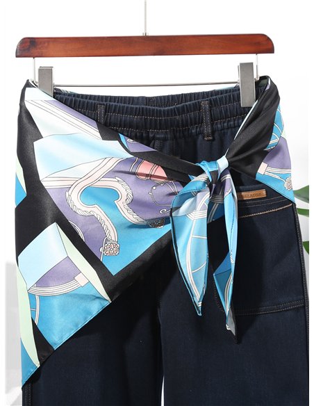 Sciarpa geometrica triangolare