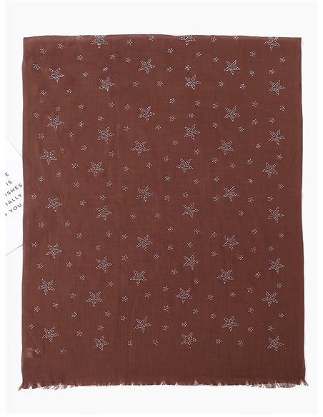 Fular estrellas strass