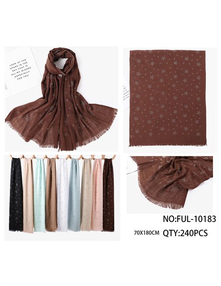 Fular estrellas strass