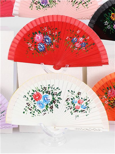 Wildflower hand fan