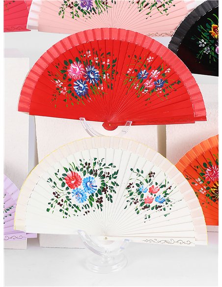 Wildflower hand fan