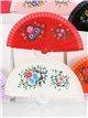 Wildflower hand fan