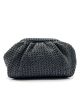 Raffia-geraffte Party-Clutch