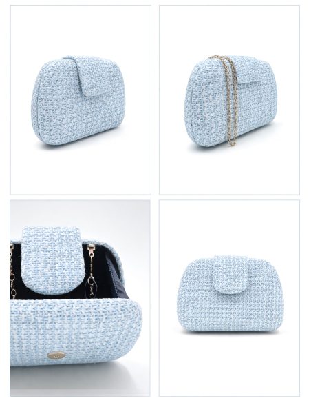 Sac de fête en raphia tressé | AD-41477 | Vente en gros