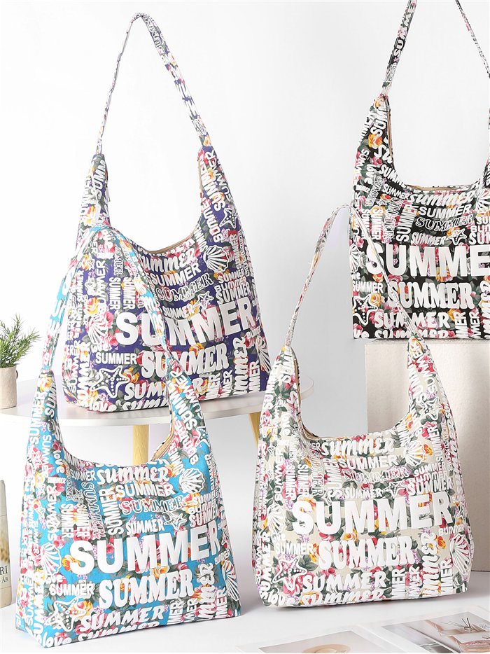 Bolso hobo summer estampado