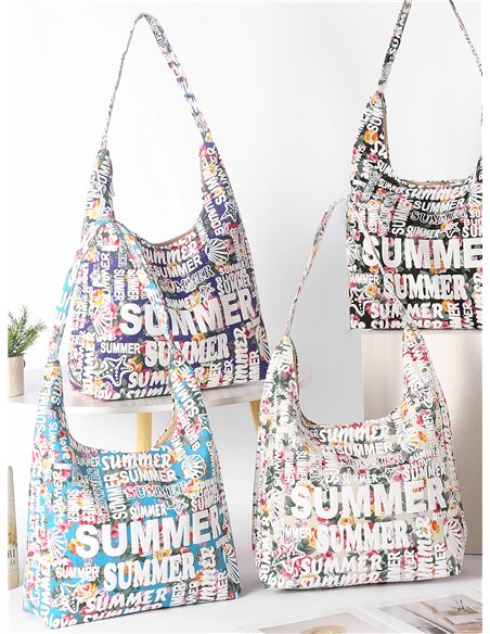 Bolso hobo summer estampado
