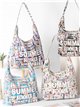 Bolso hobo summer estampado