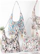Bolso hobo lisboa estampado