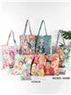 Borsa tote Frida con stampa floreale