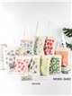 Bolso tote estampado frutas