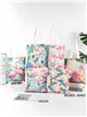 Bolso tote estampado flamencos tropicales