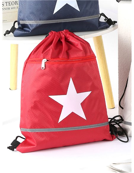 Mochila saco deportiva estrella