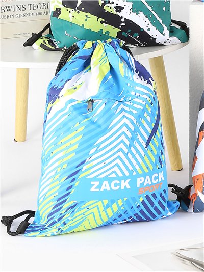 Mochila saco estampado sport