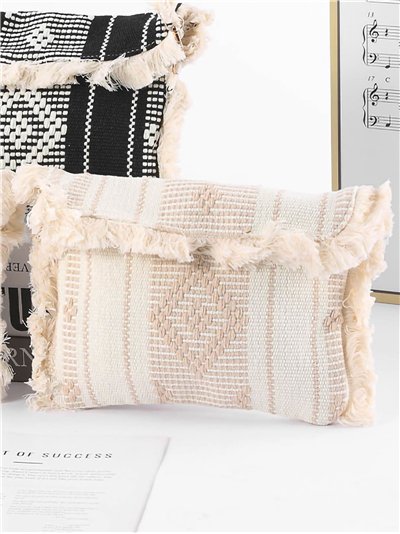 Boho fringed crossbody bag