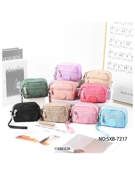 Monedero estrella multi bolsillo de nylon