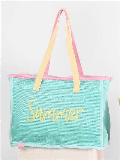 Bolso de playa de malla summer