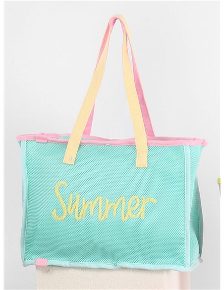 Bolso de playa de malla summer