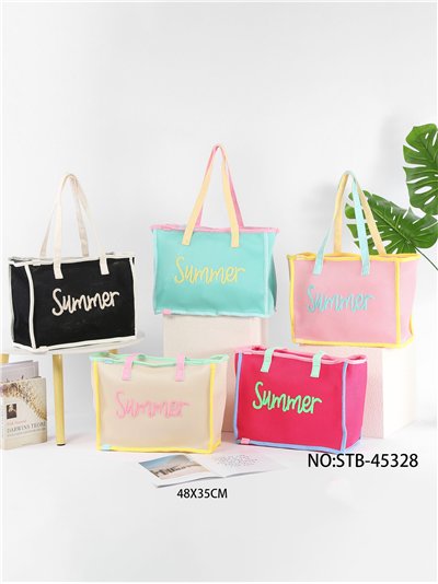 Bolso de playa de malla summer 2