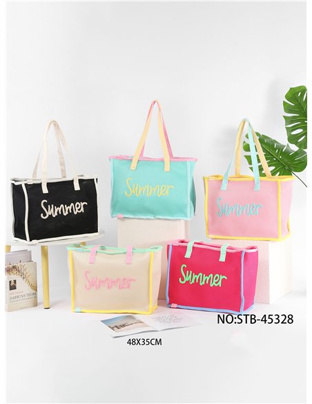 Bolso de playa de malla summer