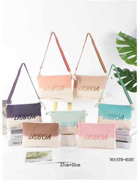 Sac bandoulière Lisbonne dégradé