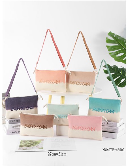 Bolso bandolera barcelona degradado