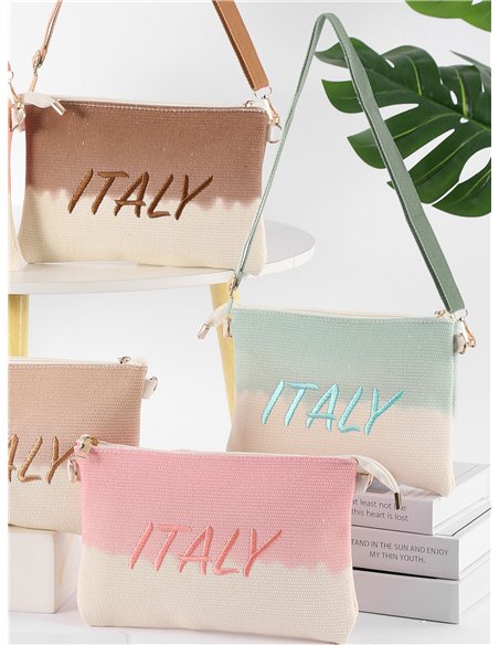 Bolso bandolera italia degradado
