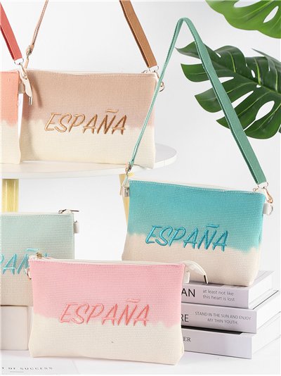 Spain ombré crossbody pouch