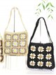 Bolso de hombro crochet granny square