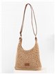 Bolso bandolera crochet calado