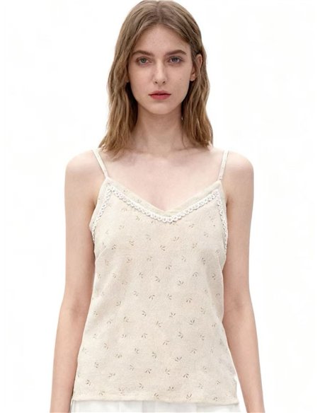 Delicate sprig camisole top