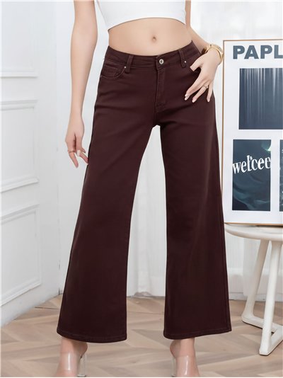 Pantalón vaquero wide leg