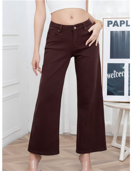 Pantalón vaquero wide leg