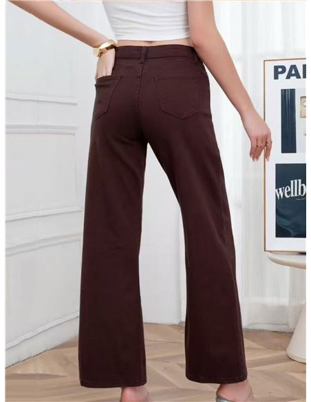 Pantalón vaquero wide leg