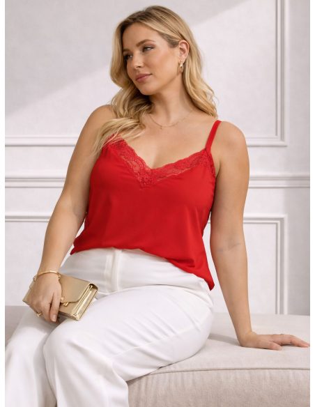 Haut en dentelle lencero grande taille - Fournisseurs nationaux de vêtements