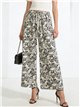 Pantalón palazzo estampado floral