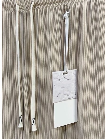 Pantalón palazzo plisado