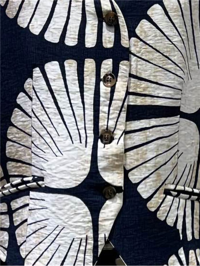 Conjunto tropical de chaleco y pantalón palazzo