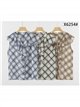Blusa cuadros con volantes