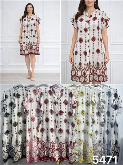 Boho motif dress 2