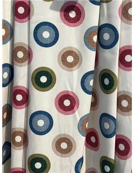 Kreisförmiger Midi-Rock mit Gürtel