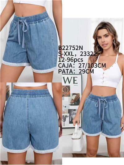 Short denim puntilla 2