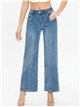 Jeans rectos tiro alto
