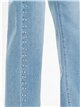Jeans wide leg tachas
