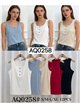 Button detail tank top