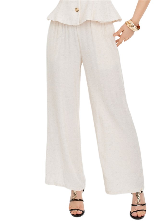 Fluid wide leg trousers